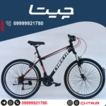 دوچرخه چیتا سایز 26 اورسایز ترمز ویبریک مشکی قرمز