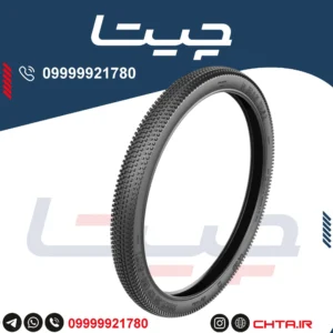 لاستیک دوچرخه ایران یاسا سایز ۲۴ پهن