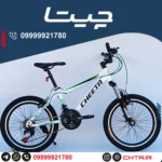 دوچرخه چیتا سایز 20 اورسایز ترمز ویبریک سفید سبز